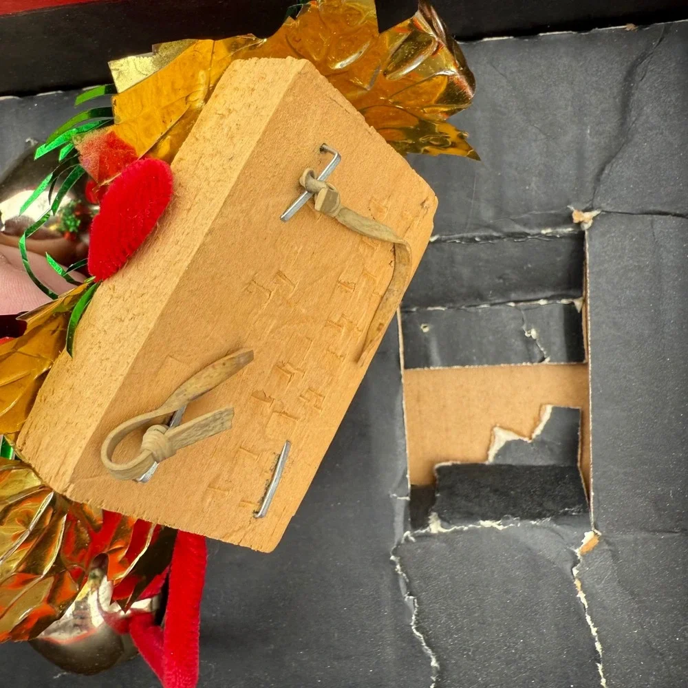 Vintage Christmas Bell Decoration Hanging Ornament Holiday‎ Decor